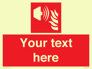 Custom Fire: Fire alarm sounder